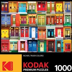 🧩NEW! Kodak Montreal Doors Jigsaw Puzzle 1000 Pcs